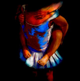 Mamta Herland; Bonds Of Heart, 2004, Original Digital Art, 50 x 50 cm. Artwork description: 241 Sister and brother, digital painting...