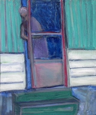 Marc Awodey; The Door, 2005, Original Painting Other, 18 x 24 inches. 