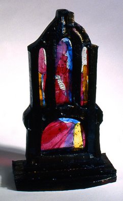 Margaret Stone, 'Dark Cathedral', 1997, original Glass, 10 x 17  x 6 inches. Artwork description: 2703  Kilnformed glass, cast and fused ...