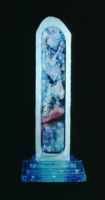Margaret Stone, 'The Sisyphus Parallel', 1997, original Glass, 7 x 17  x 5 inches. 