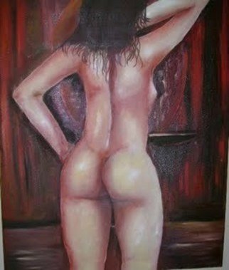 Marilze Abreu; Morena, 2009, Original Painting Oil, 40 x 50 cm. 