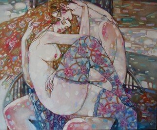 Marina Rozuvanova; Redheads, 2019, Original Painting Oil, 50 x 60 cm. Artwork description: 241 Work- oil painting, canvas on a stretcher, 50x60 cm, unframed...