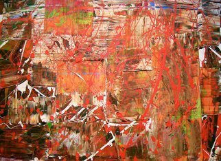Mike Wong Joon Fong, 'Rethink Orange', 2007, original Painting Acrylic, 122 x 92  x 7 inches. 