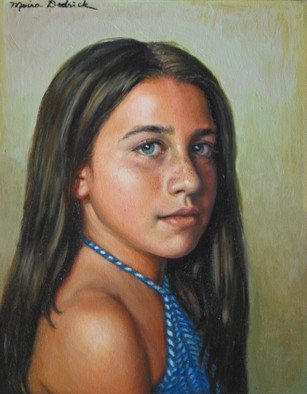 Moira Dedrick; Portrait Of Taylor, 2007, Original Painting Oil, 14 x 20 inches. Artwork description: 241  A commissioned portrait in oil ...