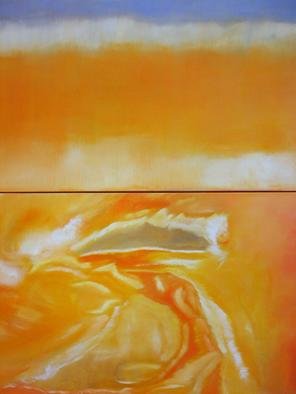 Laurie Rubell; Untitled, 2004, Original Painting Oil, 60 x 30 inches. Artwork description: 241 This painting consists of 2 canvases, each canvas is 30X60...