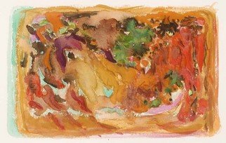 Morel Morton Alexander; Rhapsody, 2006, Original Watercolor, 11 x 8 inches. 