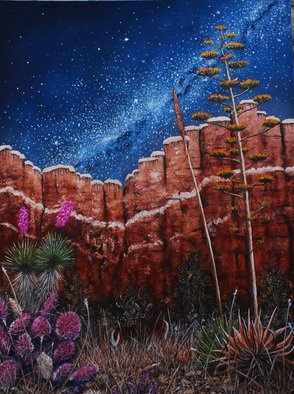 Mike Ross; Chisos Canyon Big Bend Na..., 2015, Original Painting Oil, 36 x 48 inches. Artwork description: 241   Cardinals, birds, sunflowers, song birds, browns, 24 X 48 inches, oil paintings, oils, large oils, prints, rolled prints, framed prints, animals, wildlife, wildlife art, landscapes, sunsets, sunrises, fine art, contemporary art, North American art, greeting cards, canvas prints, steel prints, pixels. com, artquid. com fineartamerica. com, affordable ...