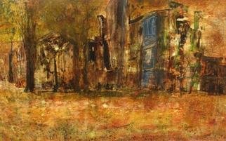 Mukul Pipalia; Ghost Town  Translucent, 2006, Original Painting Acrylic, 42 x 71 cm. Artwork description: 241 Acrylic on paper...
