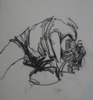 Najmeh Mottaghi; 1, 2008, Original Drawing Other, 25.1 x 25 cm. 