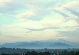 Ron Ogle, '645 Am May 22 2009', 2009, original Photography Color, 32 x 24  x 1 inches. Artwork description: 2703  the view from near the Federal Building, here in Asheville, N. C. ...