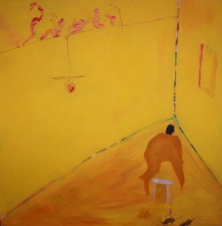 Pablo Damian Kontos; Homenaje A La Soledad, 2006, Original Painting Acrylic, 150 x 150 cm. 