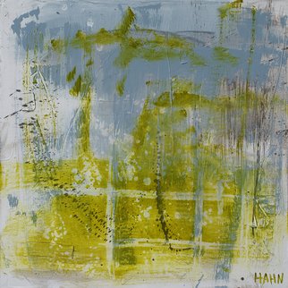 Andy Hahn; Abstract 129, 2014, Original Painting Acrylic, 30 x 30 inches. Artwork description: 241   Modern abstract painting, blue and green acrylic painiting, large wall art, contemporary painting, modern art, Andy Hahn  ...