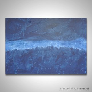 Andy Hahn; Dusk Before The Storm, 2006, Original Painting Acrylic, 36 x 24 inches. Artwork description: 241  Modern abstract painting from my landscape series. ...