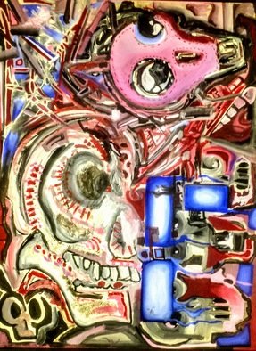 Ben Gonzalez, , , Original Painting Acrylic, size_width{sugar_skull-1488335279.jpg} X  