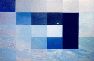 Andrew Pichakhchi; Sky Travels, 1992, Original Painting Oil, 160 x 120 inches. Artwork description: 241 