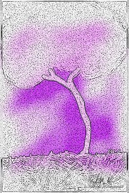 Richard Montemurro, 'Abstract Tree', 2011, original Digital Art, 8 x 12  inches. Artwork description: 1911              digital art, abstract art. art, computer art, photographs, photo manipulation, manipulations, nature, scenic, landscape             ...