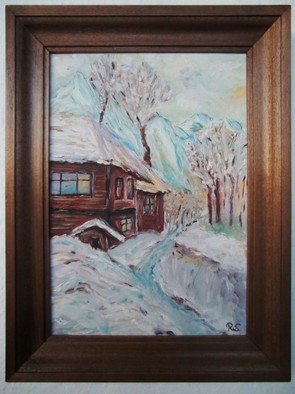 Rosica Simeonova; Winter, 2012, Original Painting Oil, 30 x 40 cm. Artwork description: 241          oil painting         ...