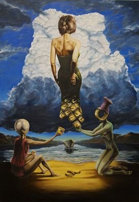 Sergey Kirillov; Magic, 2018, Original Painting Oil, 27 x 39 inches. Artwork description: 241 OIL CANVAS...