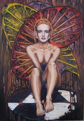 Sergey Kirillov; Red Hair, 2020, Original Painting Oil, 25 x 39 inches. Artwork description: 241 oil. canvas...