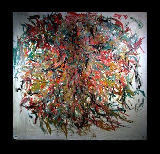 Richard Lazzara, 'MIND KNOTS', 1972, original Painting Oil, 54 x 60  inches. Artwork description: 19335 MIND KNOTS 1972 is from the' KNOT ART oil paintings group' found only at 