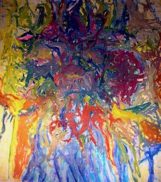 Richard Lazzara, 'YAMATAKA HEAD', 1972, original Painting Oil, 58 x 62  inches. Artwork description: 19335 YAMATAKA HEAD 1972 is from the' KNOT ART  oil paintings group' and 