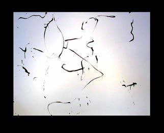 Richard Lazzara, 'Bliss Path Lingam', 1977, original Calligraphy, 46 x 35  inches. Artwork description: 30423 bliss path lingam 1977 is a sumie calligraphy painting from the HERMAE LINGAM ROSETTA as archived at 