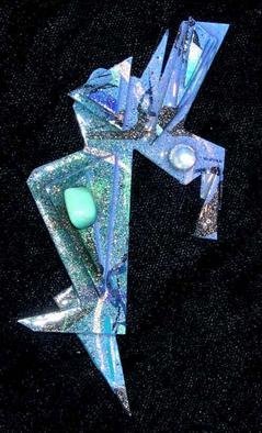 Richard Lazzara, 'Deep Sea Diver Pin Ornament', 1989, original Sculpture Mixed, 2 x 3  x 1 inches. Artwork description: 51015 deep sea diver pin ornament from the folio LAZZARA ILLUMINATION DESIGN is available at 
