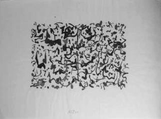 Richard Lazzara, 'Local Economy', 1974, original Calligraphy, 13 x 9  x 1 inches. Artwork description: 47055 LOCAL ECONOMY, from the folio MINDSCAPES is available at 