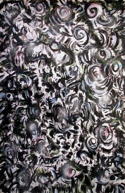 Richard Lazzara, 'Master Of Complexity', 1995, original Painting Acrylic, 26 x 40  x 1 inches. Artwork description: 43095 master of complexity  1995 from the folio DRAWING ON SHIVA is available at 