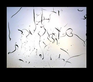 Richard Lazzara, 'Pranam Before The Great Lingam', 1977, original Calligraphy, 46 x 35  inches. Artwork description: 29235 pranam before the great lingam 1977 is a sumie calligraphy painting from the HERMAE LINGAM REOSETTA as archived at 