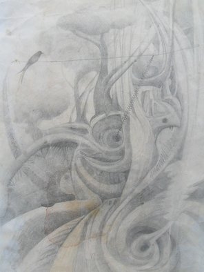 Muhammad Shehzad Majeed; Untitled, 2012, Original Drawing Pencil, 14 x 17 cm. 
