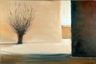 Veronica Shimanovskaya; Sea Behind, 2003, Original Painting Oil, 36 x 24 inches. 