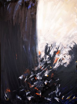 Veronica Shimanovskaya; Separation Of Light From ..., 2012, Original Painting Oil, 36 x 48 inches. 