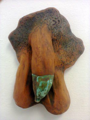Sinethemba Ngubane; Hybrid, 2015, Original Ceramics Handbuilt,   cm. Artwork description: 241  fired and glazed raku clay ...