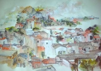 Debbi Chan, 'Italy life love and Lingu...', 2016, original Artistic Book, 30 x 23  x 1 inches. Artwork description: 2307     These album leaves are part of a larger 70 0 continuous story painting in a folding album.     ...