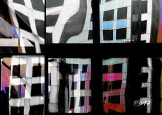 Peter Dunckelmann; Crazy Windows, 2017, Original Photography Digital, 300 x 210 mm. Artwork description: 241 photography, art, digital, color, colour, black- and- white, b w...
