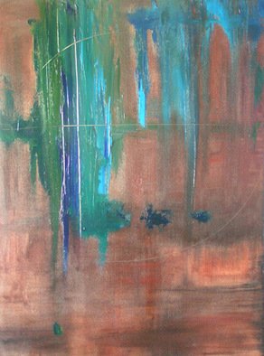 Stephanie Amos; New Monday, 2007, Original Painting Other, 30 x 40 inches. Artwork description: 241  Mixed media abstract  ...