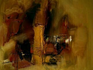 Stefan Fiedorowicz, 'Empty The Bones Of You', 2014, original Painting Oil, 50 x 50  x 3 cm. Artwork description: 2793  lyrical abstraction, abstract art, contemporary art, Stefan Fiedorowicz, ...
