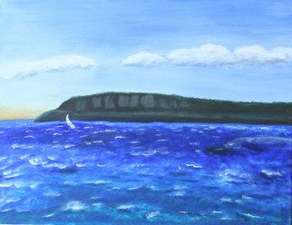 Susan Barnett-Jamieson; Lionshead, 2008, Original Painting Acrylic, 16 x 12 inches. Artwork description: 241  The lovely view of Lionshead cliffs from the Reis cottage near Tobermorey, Ontario.  ...