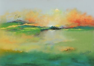 Suzanne Mcclelland, 'Serenity', 2008, original Pastel, 27 x 19  x 1 inches. Artwork description: 1911  A peace full place to be. I went with the feeling of freedom and a quiet space to rest.original soldLimited prints available price depends on size...