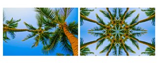 Tiger Lily Jones; A Lovely Coco Palms Eveni..., 2011, Original Photography Cibachrome, 48 x 30 inches. Artwork description: 241  Limited EditionThis diptych takes 