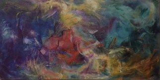 Susan Cantor-Uccelleti; A Time For Souls Of The D..., 2016, Original Painting Oil, 30 x 15 inches. Artwork description: 241  movement, depth, abstract, insight ...