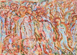 Vasily Tsabadze; 98765, 2006, Original Painting Oil, 98 x 71 cm. 