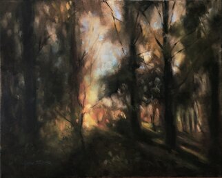 John Tooma; Strathfield At Sunset Sydney, 2023, Original Painting Oil, 50 x 40 cm. Artwork description: 241 This is part of a workshop I attended with many members of Drummoyne Art Society, Sydney.  This painting is not framed.  If you like me to frame it please let me know via Email. ...