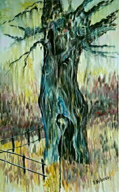 Vladimir Volosov, 'Crying Oak', 2015, original Painting Oil, 20 x 32  x 1 inches. Artwork description: 2703 I offer free shipping across the planet as my gift to you   the buyer        There is no doubt that visual art is a powerful medium. It has the ability to inspire and to move us deeply.The author s goal to engage the viewer in the creative ...