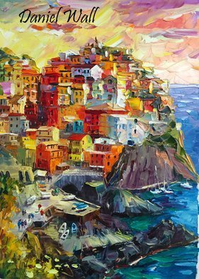 Daniel Wall, 'Unforgettable Italy', 2015, original Painting Oil, 20 x 30  x 1 inches. Artwork description: 1911 Naples Italy, Snowy Lake, Snow, Lake, waterfront, beach house, Portofino waterfront summer, Portofino Harbor, Italy Harbor, Italy Portofino. Italy Portaofino Sunset. Italian Sunny Day summer. Harbor morning, Harbor sunset, World famous artist painting. We Love Minnesota, Snow sunset. Canada sunset. Snowy Winter sunset. Amsterdam, Italy. Daniel Wall. ...