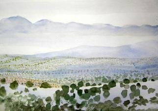 Walter King, 'Jemanez Mountains  Near T...', 2012, original Watercolor, 9 x 6  x 0.1 cm. Artwork description: 2307   Painted January of 2013.   ...
