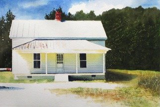 Kenneth Ware; Empty House, 2005, Original Watercolor, 14 x 11 inches. 