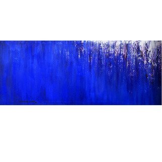 Thomas Gress; Blue Waterfall, 2019, Original Painting Acrylic, 60 x 24 inches. Artwork description: 241 BLUE ART, LARGE PAINTINGS, MURALS, PICTURES, WALL ART, WALL HANGINGS, DECORE, HOME AND GARDEN, MODERN ART, ...