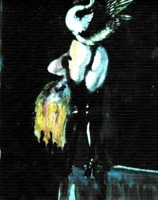 Harry Weisburd, 'Myths Leda And The Swan 1', 2014, original Painting Acrylic, 20 x 26  cm. Artwork description: 5475 Myths :  Leda and the Swann ...